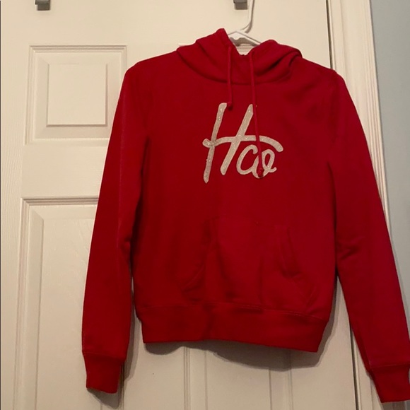 Hollister Red Hoodie - Picture 2 of 3